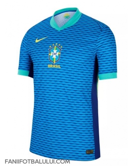 Brazilia Echipament de Fotbal Replică Copa America 2024 Femei Deplasare